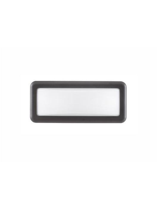 PULSAR Dark Gray ABS LED 6 Watt 480Lm 3000K/4000K L: 23 W: 10 H: 6.5 cm IP54
