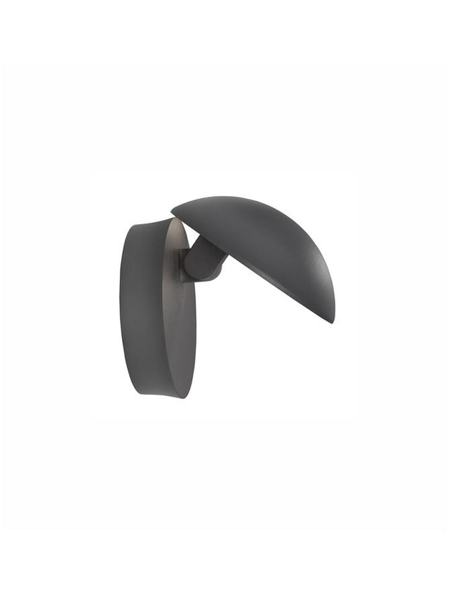 AGILE Dark Gray Alum. LED 13 Watt 480Lm 3000K Adjustable Beam D: 15 H: 15 cm IP54