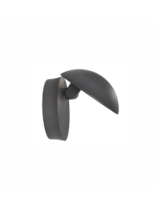 AGILE Dark Gray Alum. LED 13 Watt 480Lm 3000K Adjustable Beam D: 15 H: 15 cm IP54