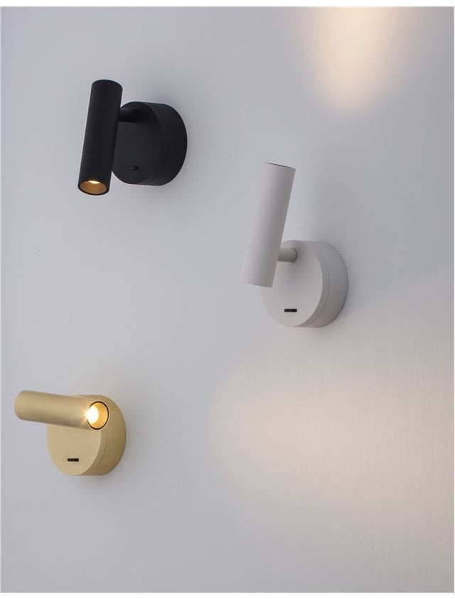 CLIP Sandy White Aluminium
LED Philips 3 Watt
Switch On/Off
190Lm 3000K IP20
D: 8 W: 3.4 H: 11 cm Rotating & Adjustable