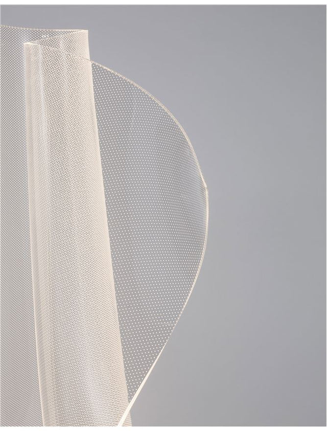 SIDERNO Gold Aluminium & Acrylic LED 31 Watt 230 Volt 2517Lm 3000K IP20 L: 80 W: 36 H: 105 cm