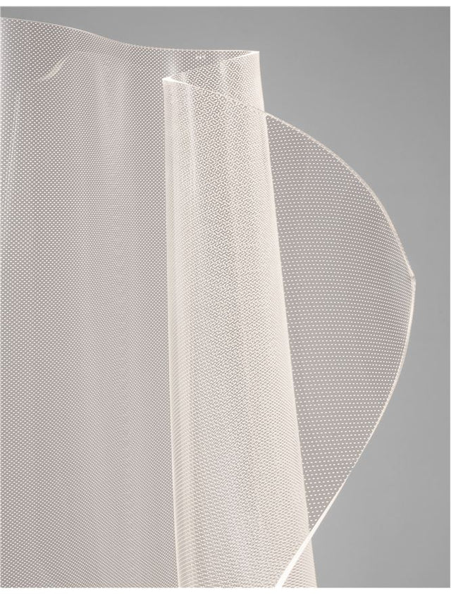 SIDERNO Gold Aluminium & Acrylic LED 31 Watt 230 Volt 2517Lm 3000K IP20 L: 80 W: 36 H: 105 cm