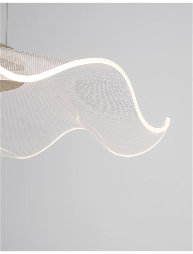 SIDERNO Gold Aluminium & Acrylic LED 30 Watt 230 Volt 2046Lm 3000K IP20 L: 50 W: 50 H: 150 cm