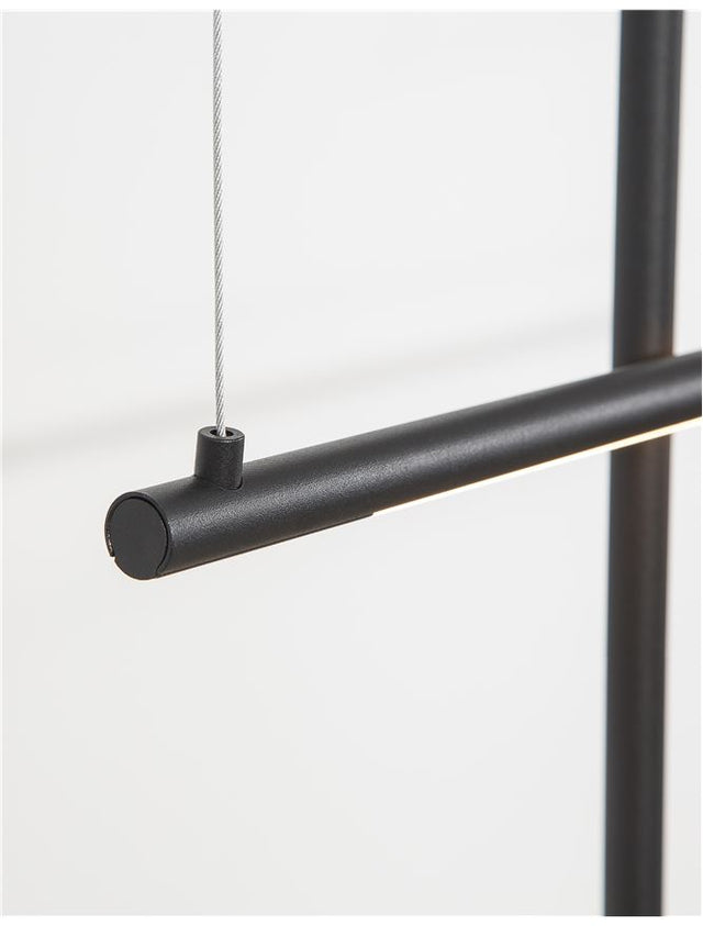 ELETTRA Sandy Black Aluminium LED 35 Watt 230 Volt 2450Lm 3000K IP20 L: 110 W: 15 H: 200 cm