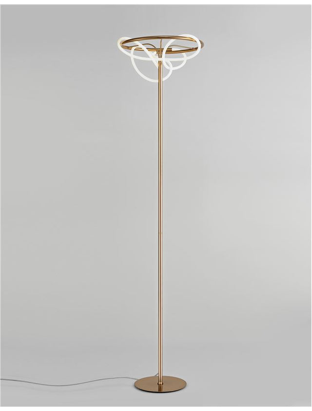 TIRIAC Gold Aluminium & Acrylic LED 28 Watt 230 Volt 2783Lm 3000K IP20 L: 40 H: 160 cm