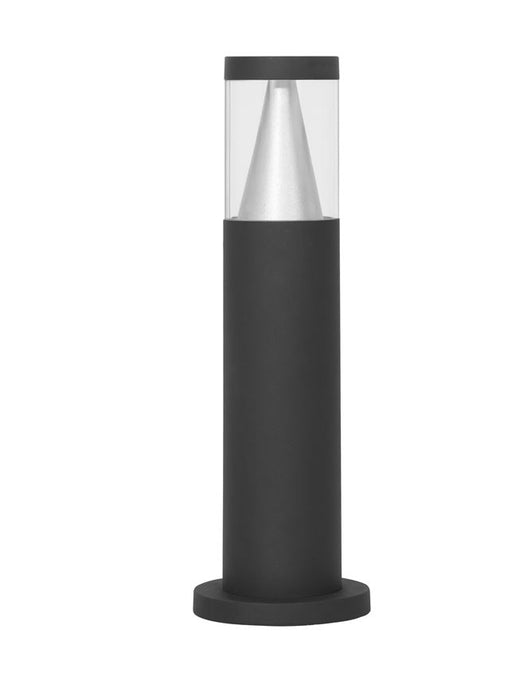 ROCK Sandy Black Aluminium Silver Aluminium & Clear Acrylic LED 10 Watt 760Lm 3000K CRI>80 220-240 Volt Beam Angle 120° IP65 D: 9 H: 43 cm