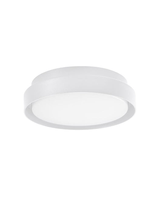 OLIVER Sandy White Aluminium Acrylic Diffuser LED 20 Watt 1550Lm 3000K CRI>80 100-240 Volt 50Hz Beam Angle 92° IP65 D: 27 H: 7 cm