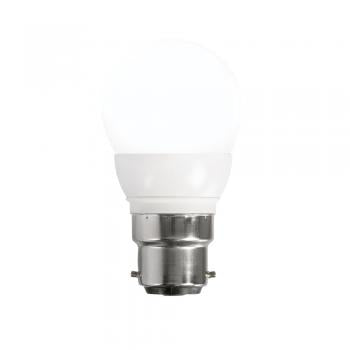 4W GOLFBALL BC B22 OPAL WARM WHITE LED