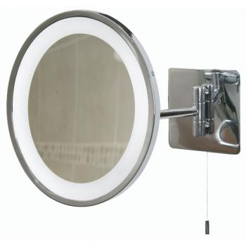 OVAL SWING ARM VANITY MIRROR
