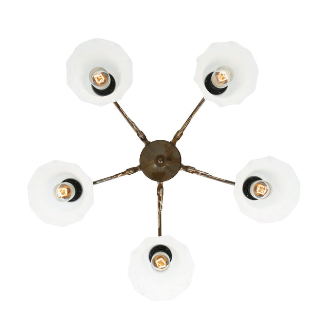 Medan 5 Arm Chandelier
