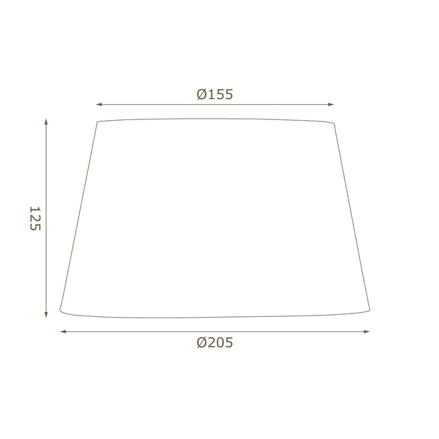 POLYSILK DRUM LAMPSHADE