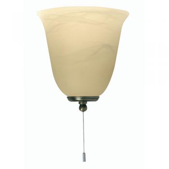 CHAMPAGNE HALF BELL GLASS WALL LI