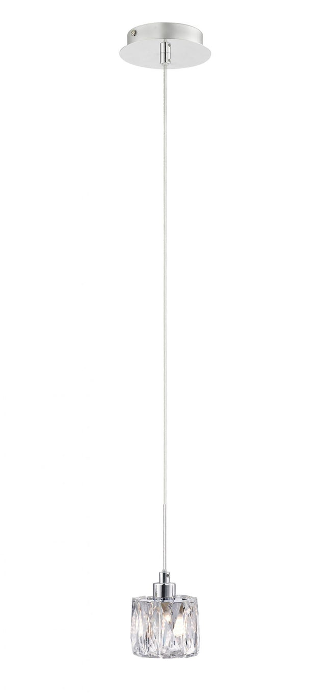 Aurora 1 Light Extra Small Crystal Pendant