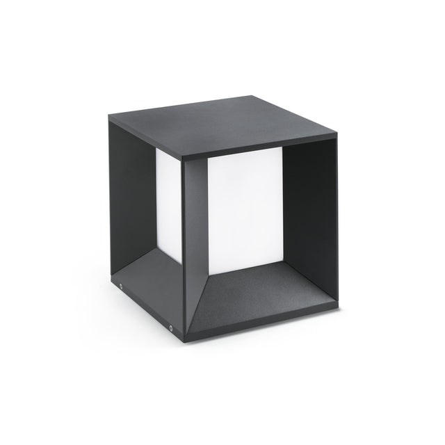 MILA LED DARK GREY POST LAMP LED 18W 4000K 500LM 1