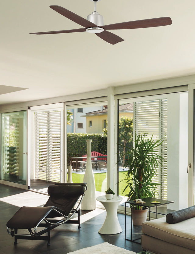 MOLOKAI MATT NICKEL CEILING FAN