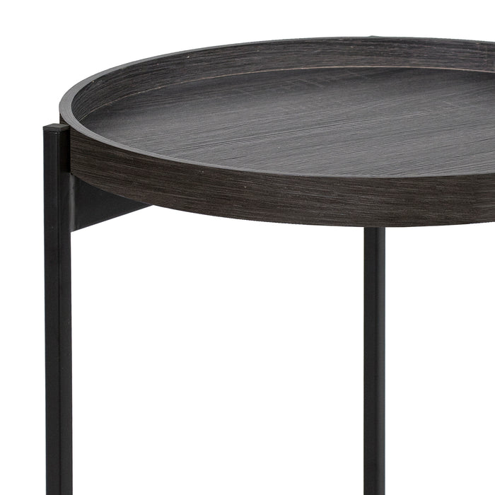 Tomal Round Table Dark Oak Style Effect