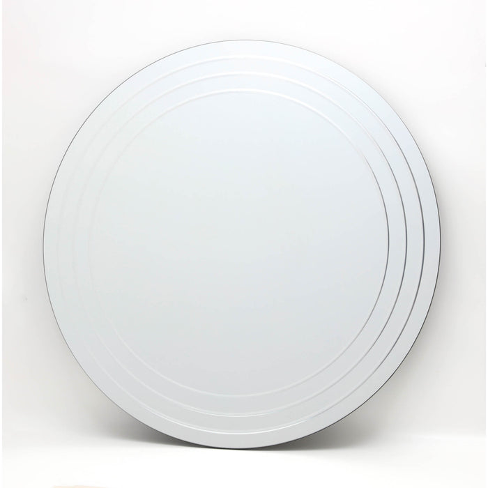 Meora Round Bevelled Mirror 100cm