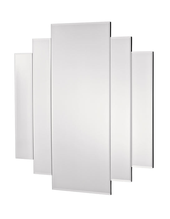 Odeon Rectangle Stepped Mirror 88 x 88cm