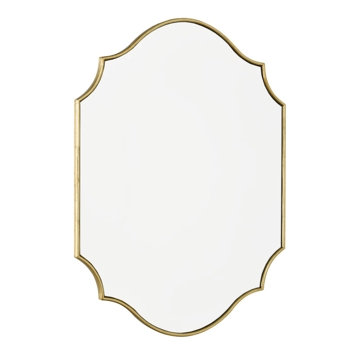 Ruggiero Rectangle Mirror With Gold Detail 70 x 50cm