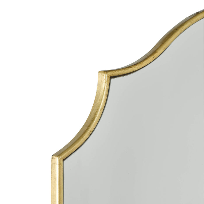 Ruggiero Rectangle Mirror With Gold Detail 70 x 50cm