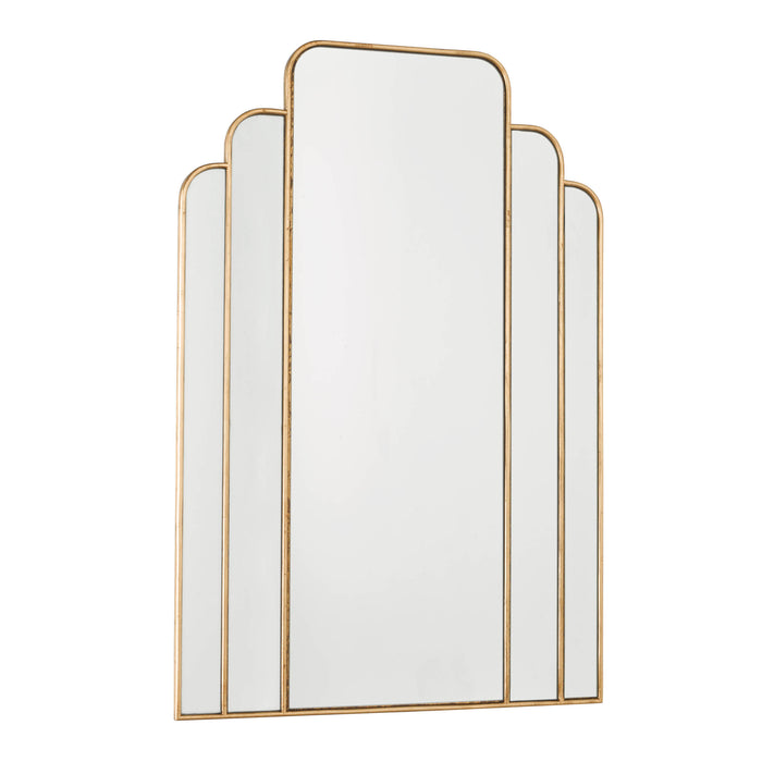 Skovgaard Rectangle Mirror With Gold Detail 90 x 60cm