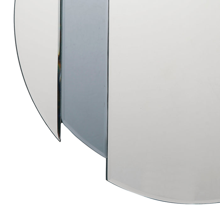 Yulia Silver And Smoked Mirror 50cm