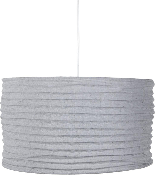 Patpong 35cm Grey Jute Easy Fit Pendant