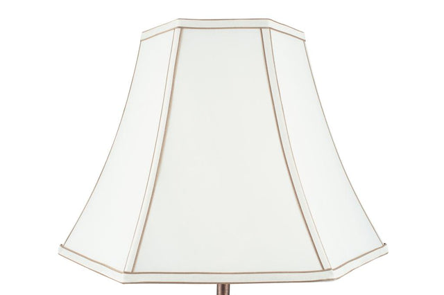 Lyla 40cm Cream Polysilk Bowed Shade