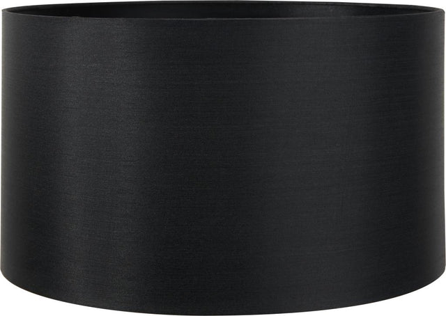 Zara 35cm Black Silk Lined Cylinder Shade