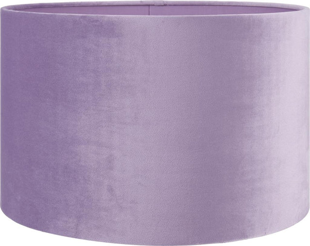 Rene 40cm Lilac Velvet Cylinder Shade