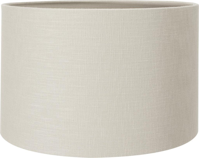 Lino 50cm Grey Self Lined Linen Drum Shade