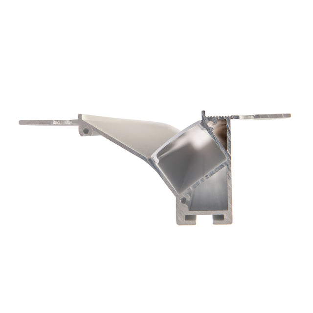 Rigel Plaster-in Wall Washer 2m Aluminium Profile/Extrusion White
