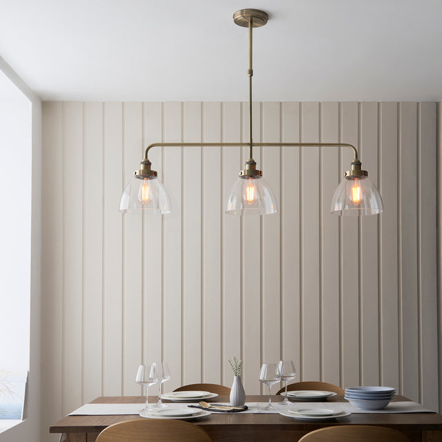 Hansen 3lt Linear Pendant