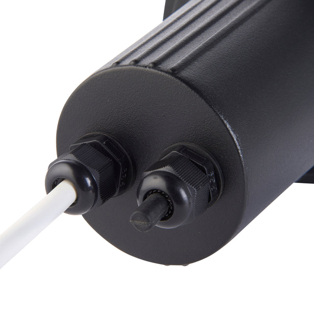 Pillar round Black IP65 7W