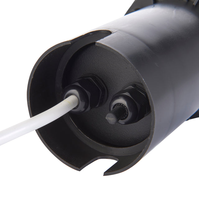 Pillar round Black IP65 7W