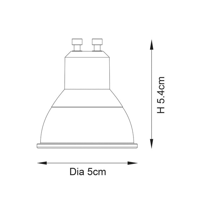 GU10 LED SMD 60o Lamp