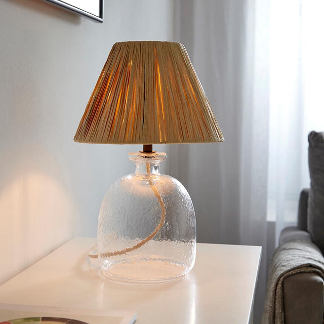 Lyra Raffia Table