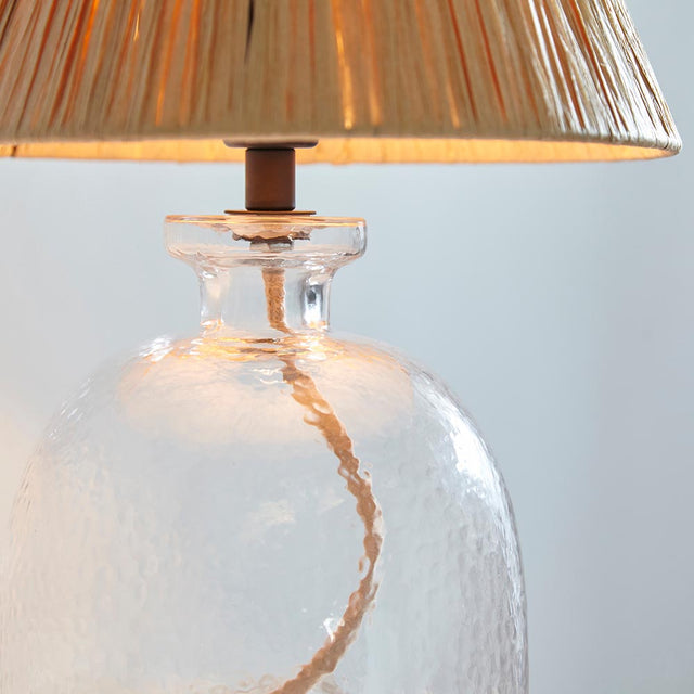 Lyra Raffia Table