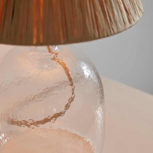 Lyra Raffia Table