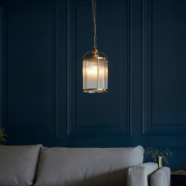 Lambeth Ribbed Pendant