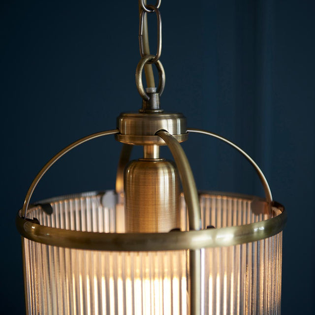 Lambeth Ribbed Pendant