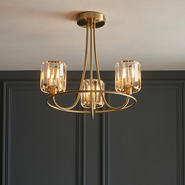 Berenice 3lt Semi flush