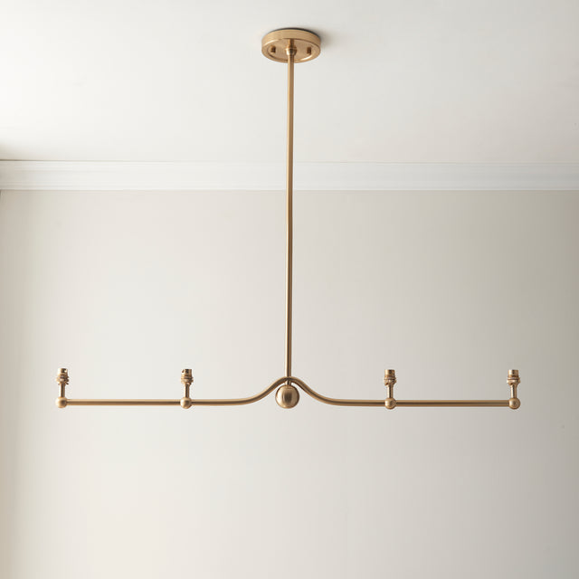 Santiago 4lt Linear Pendant Fitting