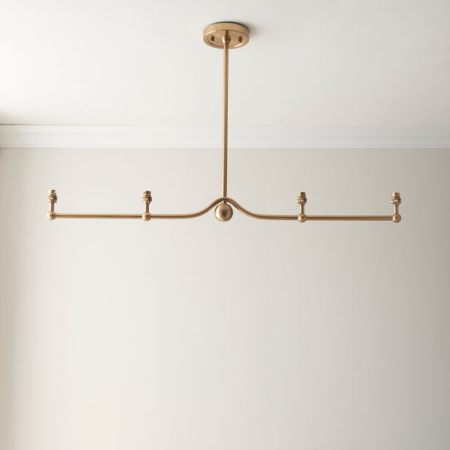Santiago 4lt Linear Pendant Fitting