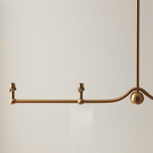 Santiago 4lt Linear Pendant Fitting