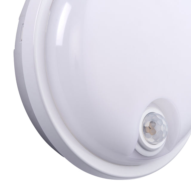 Rond Plus CCT PIR IP65 15W White