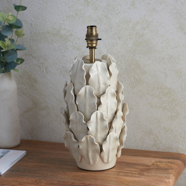 Layered Leaf Large  Table Base