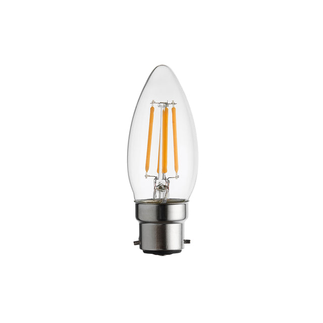 B22 LED filament candle Dimmable