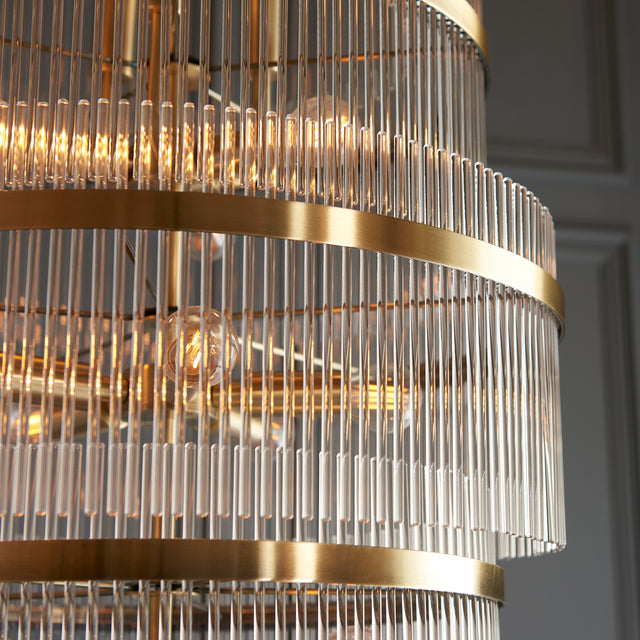 Marietta Grand 21lt Tiered Pendant