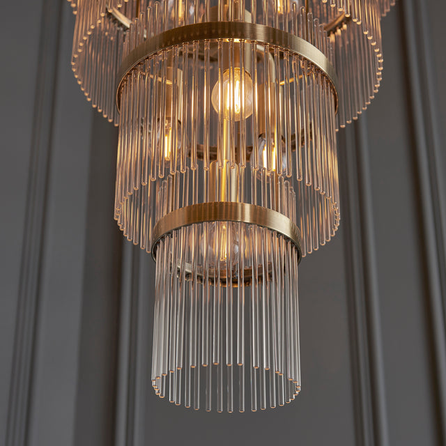 Marietta Grand 21lt Tiered Pendant